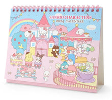Load image into Gallery viewer, Sanrio Calendar 2024 (Standing Desk Style)