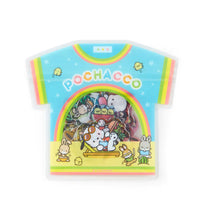 Load image into Gallery viewer, Sanrio Flake Stickers in T-Shirt