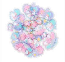 Load image into Gallery viewer, Sanrio Flake Stickers in T-Shirt