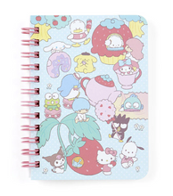 Load image into Gallery viewer, Sanrio Characters B7 Ring Notebook (Japan Exclusive)