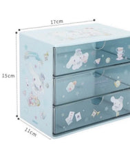 Load image into Gallery viewer, Sanrio 3-Drawers Chest (Rare Find)