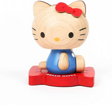 Load image into Gallery viewer, Hello Kitty Wooden Bobble Head