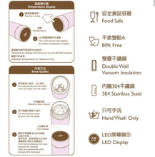 Load image into Gallery viewer, Hello Kitty Stainless Steel Bottle with Built in Thermometer