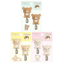 Load image into Gallery viewer, San-X Rilakkuma Hair Clips Set