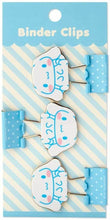 Load image into Gallery viewer, Sanrio Characters Binder Clips Set (Rare Find)