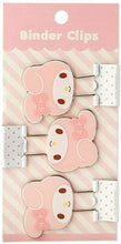 Load image into Gallery viewer, Sanrio Characters Binder Clips Set (Rare Find)