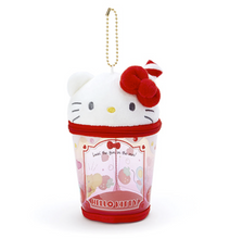Load image into Gallery viewer, Summer Cup style Zipped Pouch with chain (Hello Kitty, Kuromi, My Melody, Cinnamoroll)
