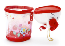 Load image into Gallery viewer, Summer Cup style Zipped Pouch with chain (Hello Kitty, Kuromi, My Melody, Cinnamoroll)