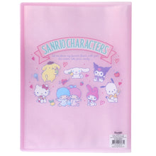 Load image into Gallery viewer, Sanrio A4 Size 40 Pockets File (Little Twin Stars, Sanrio Characters)