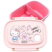 Load image into Gallery viewer, Sanrio Bento Box with Clips (Hello Kitty MyMelody Cinnamoroll Kuromi