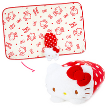 Load image into Gallery viewer, Sanrio Characters Soft Blanket with Plush Case