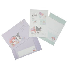 Load image into Gallery viewer, Sanrio My Melody and Kuromi Letter Set (2021)