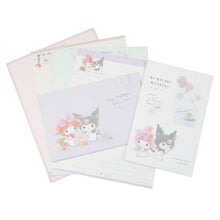 Load image into Gallery viewer, Sanrio My Melody and Kuromi Letter Set (2021)