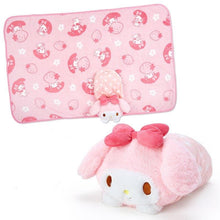 Load image into Gallery viewer, Sanrio Characters Soft Blanket with Plush Case