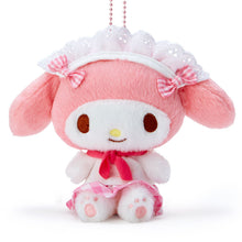 Load image into Gallery viewer, My Melody / Cinnamoroll Mascot Holder (Cafe Series 2021)