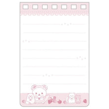 Load image into Gallery viewer, Rilakkuma -Korilakkuma Strawberry Cats- Memo Pad