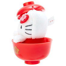 Load image into Gallery viewer, Sanrio Mini Mascot with Bowl (Sakura Series)
