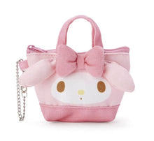 Load image into Gallery viewer, Sanrio Character Mini Tote with Keychain