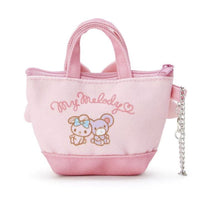 Load image into Gallery viewer, Sanrio Character Mini Tote with Keychain