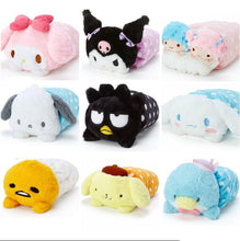 Load image into Gallery viewer, Sanrio Characters Soft Blanket with Plush Case