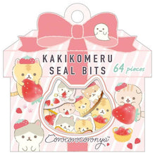 Load image into Gallery viewer, San-X Kakikomeru Sticker Flake Set