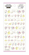 Load image into Gallery viewer, It's Like a Dream Kiratto Mark Stickers Seals (Sanrio Characters, Kuromi & Melody)