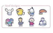 Load image into Gallery viewer, Sanrio Upbeat Friends Flake Sticker Set (Pink Kamio 2022)