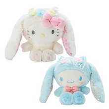 Load image into Gallery viewer, Hello Kitty and Cinnamoroll Plush (Easter Series)