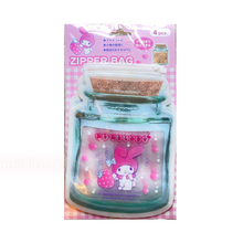 Load image into Gallery viewer, Sanrio Reusable Jar Shape Zipper Bags Set (Rare Find)