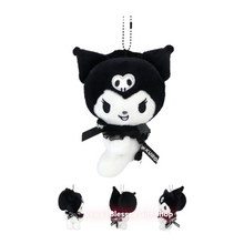 Load image into Gallery viewer, Sanrio Kuromi × Dolly Mix Mascot Plushie with Strap (2022)