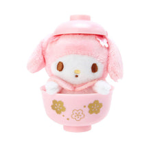 Load image into Gallery viewer, Sanrio Mini Mascot with Bowl (Sakura Series)