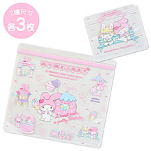 Load image into Gallery viewer, Sanrio Reusable Zip Bag Set (6 pcs)