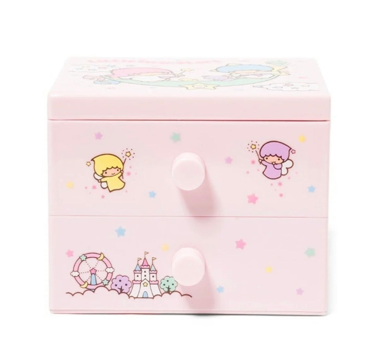 Little Twin Stars Wood Jewelry outlet box Storage Chest