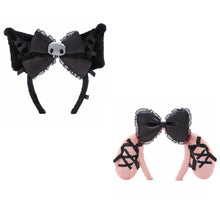 Load image into Gallery viewer, Kuromi / My Melody Clips / Headband (Midnight melochro)