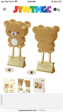 Load image into Gallery viewer, San-X Rilakkuma Mascot Clip Set