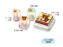 Load image into Gallery viewer, Rilakkuma Stamp Set (Red Ink)