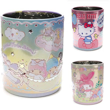 Load image into Gallery viewer, Sanrio Characters Tin Pen Stand (Little Twin Stars, My Melody, Hello Kitty)