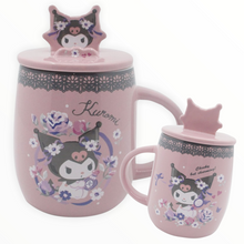 Load image into Gallery viewer, Sanrio Ceramic Mug with Character Lid