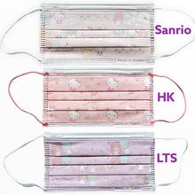 Load image into Gallery viewer, Sanrio Characters Peek-a-boo Disposable Masks (10-pack)
