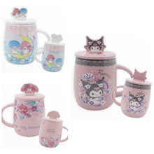 Load image into Gallery viewer, Sanrio Ceramic Mug with Character Lid