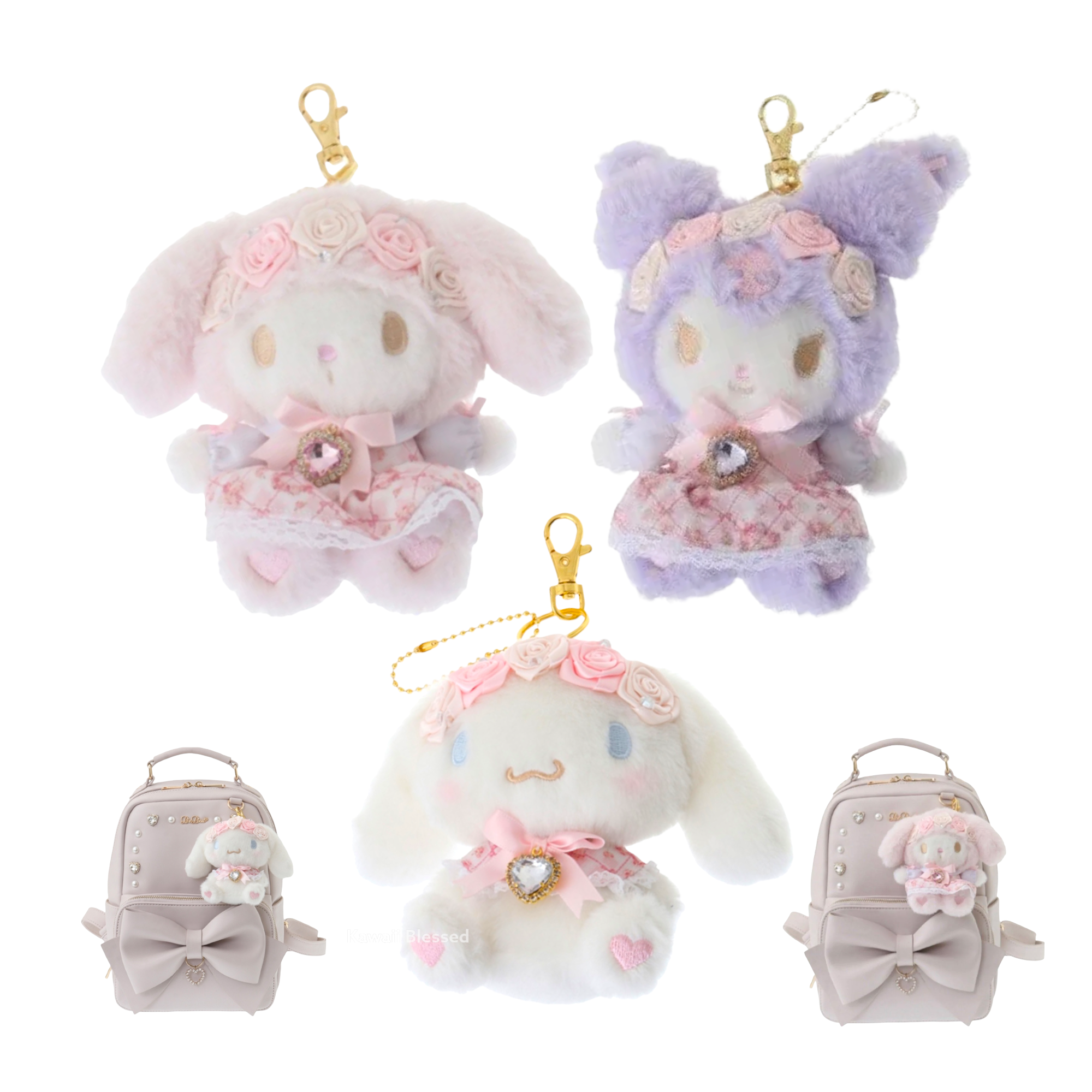 Sanrio x Liz Lisa Mascot (Japan Edition 2022) My Melody Kuromi Cinnamoroll