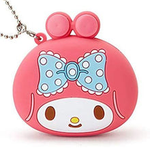 Load image into Gallery viewer, My Melody Silicon Coin Purse Keychain