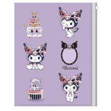 Load image into Gallery viewer, Sanrio File Folder w/ Zipper (6-Pocket)