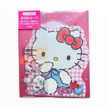 Load image into Gallery viewer, Sanrio Character Greeting Card with Stickers