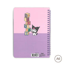 Load image into Gallery viewer, Sanrio Characters A6 Spiral Notebook (2022, 2021)