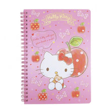 Load image into Gallery viewer, Sanrio Character A5 Spiral Notebook