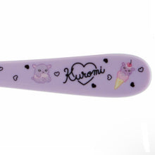 Load image into Gallery viewer, Kuromi Melamine Utensil Set (Fork/Spoon)