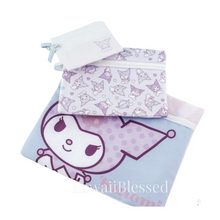 Load image into Gallery viewer, Kuromi Flat Pouch Set (Japan Exclusive)