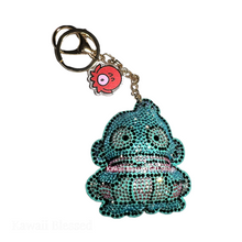 Load image into Gallery viewer, Kuromi / Cinnamoroll / Hangyodon Pavé Sparkly Keychain