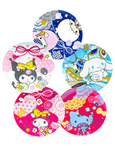 Load image into Gallery viewer, Sanrio Antique Decor Melamine Plate Set (Collectible Item)